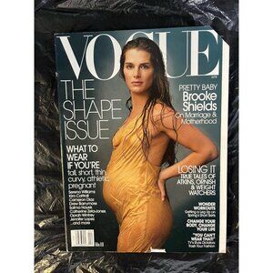 Vogue Magazine April 2003 Brooke Shields A First Bound Copy